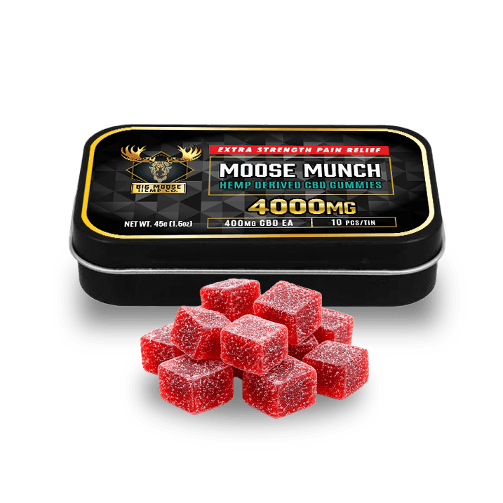 Moose Munch — 4000mg CBD Extra Strength — Strawberry